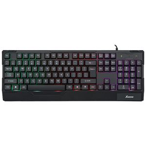 Xwave XL 01 Tastatura gejmerska sa RGB pozadinskim osvetljenjem,USA slova,crna