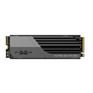 Silicon Power SP01KGBP44XS7005 M.2 NVMe 1TB SSD, XS70, PCIe Gen 4x4, 3D NAND, Read up to 7,300 MB/s, Write up to 6,000 MB/s, 2280, w/ Heat Sink