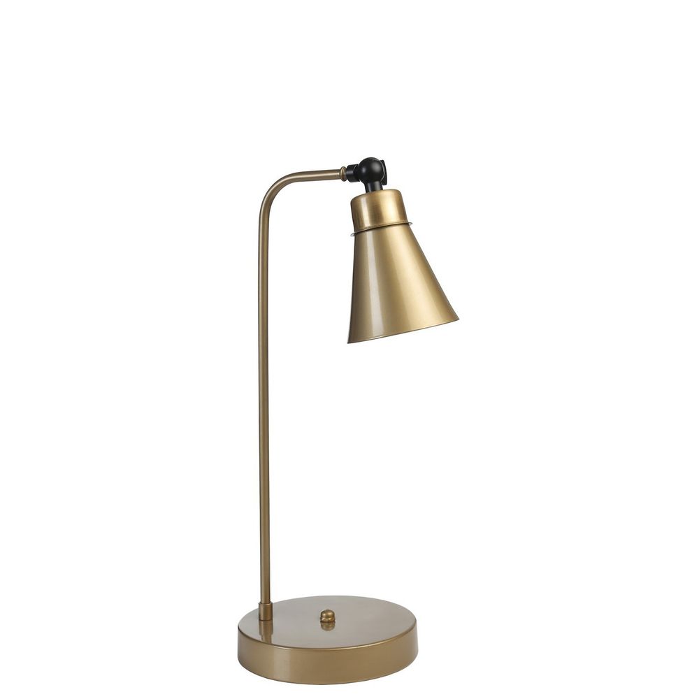 Dora Eskitme Masa Lambası - Zlatna Stolna Lampa slika 3