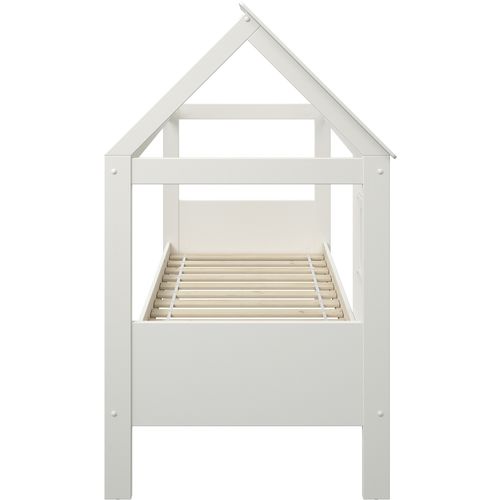 Drveni dječji krevet Finn Low s ladicom - bijeli - 180*80 cm slika 6
