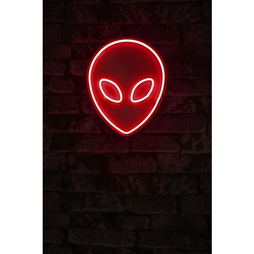 Wallity Ukrasna plastična LED rasvjeta, Alien - Red slika 10