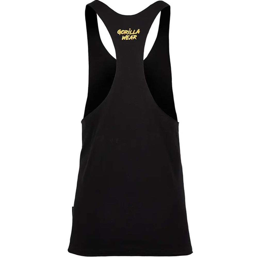 Gorilla Wear MELROSE Stringer Majica, Crno/Zlatna slika 5