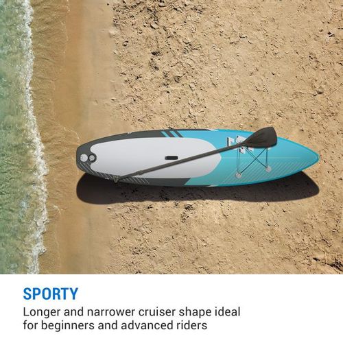 Capital Sports Lanikai Cruiser 10.8 daska za veslanje na napuhavanje, Crno / Plava slika 2