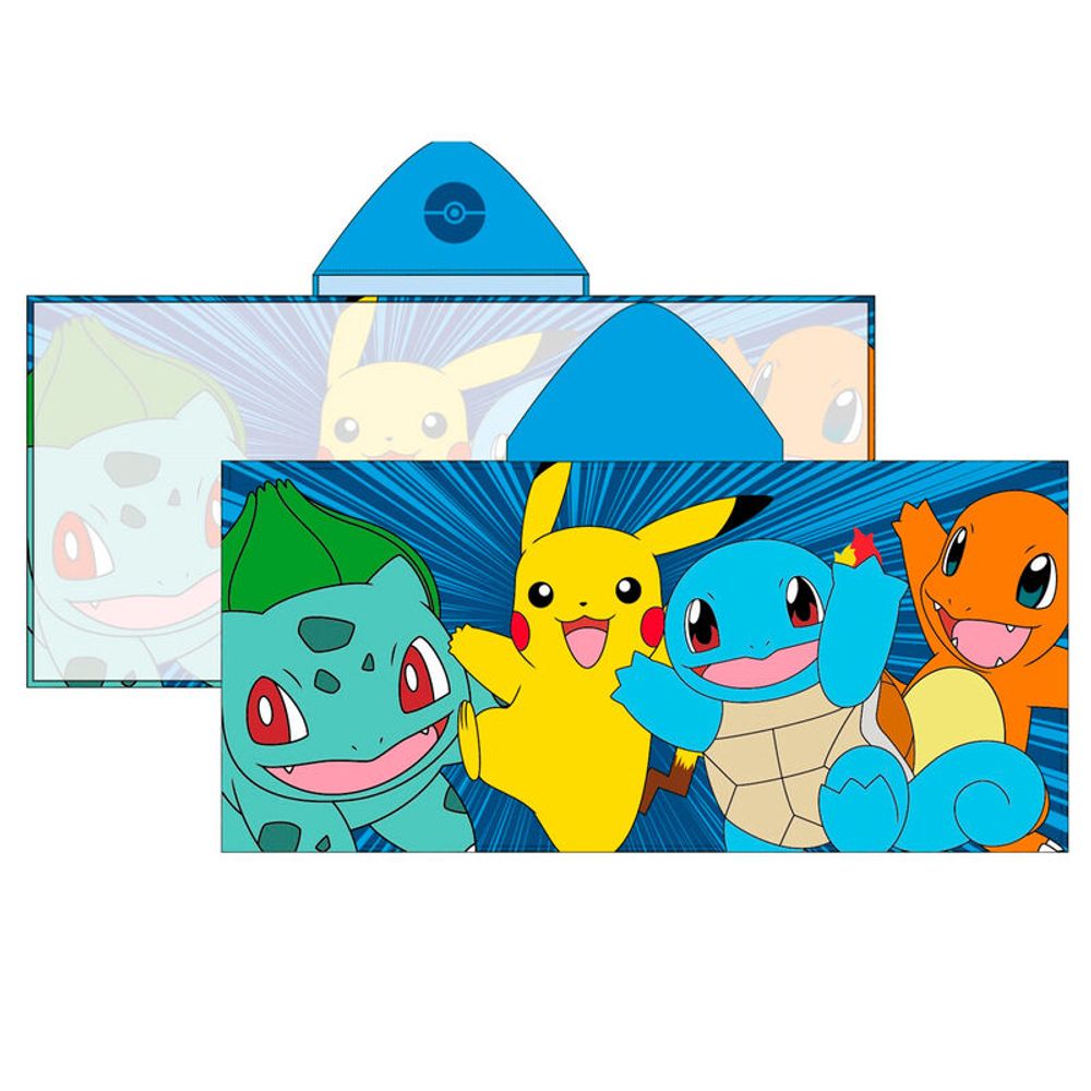 Poncho ručnik Pokemon od mikrovlakana slika 1