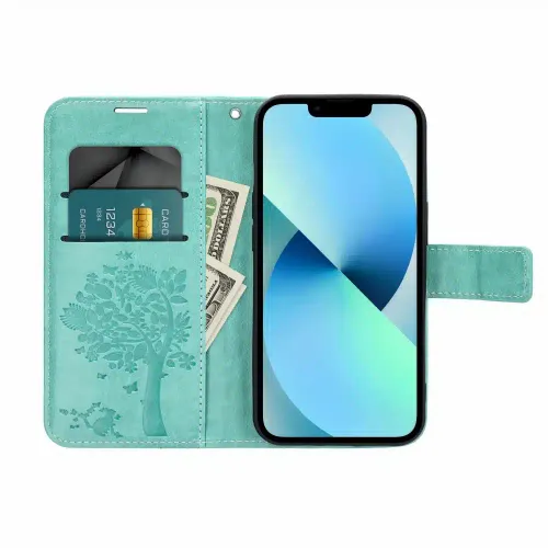 MEZZO Book case za SAMSUNG GALAXY A54 5G tree green slika 6