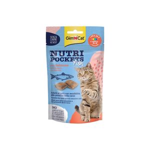 Gimborn GimCat Nutri Pockets Fish Poslastica s Lososom, 60 g