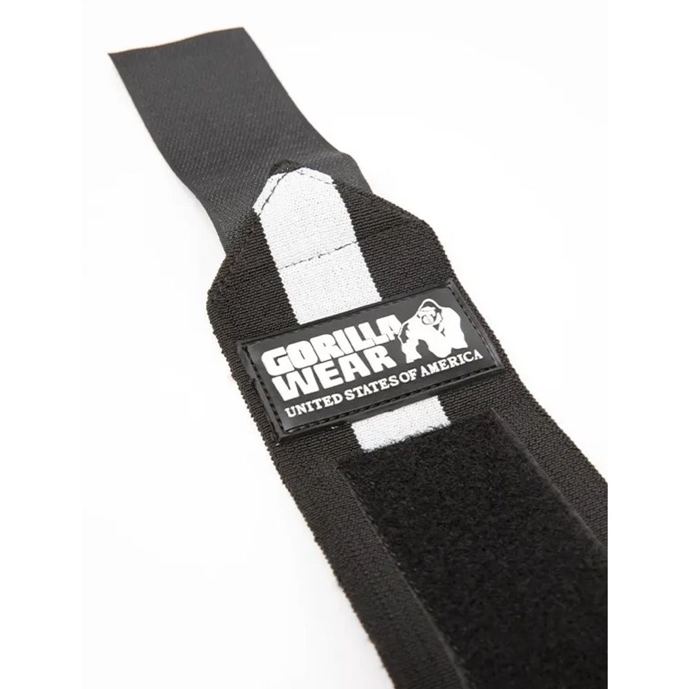 Gorilla Wear Steznici za zglobove ULTRA, Crno/Bijeli slika 3