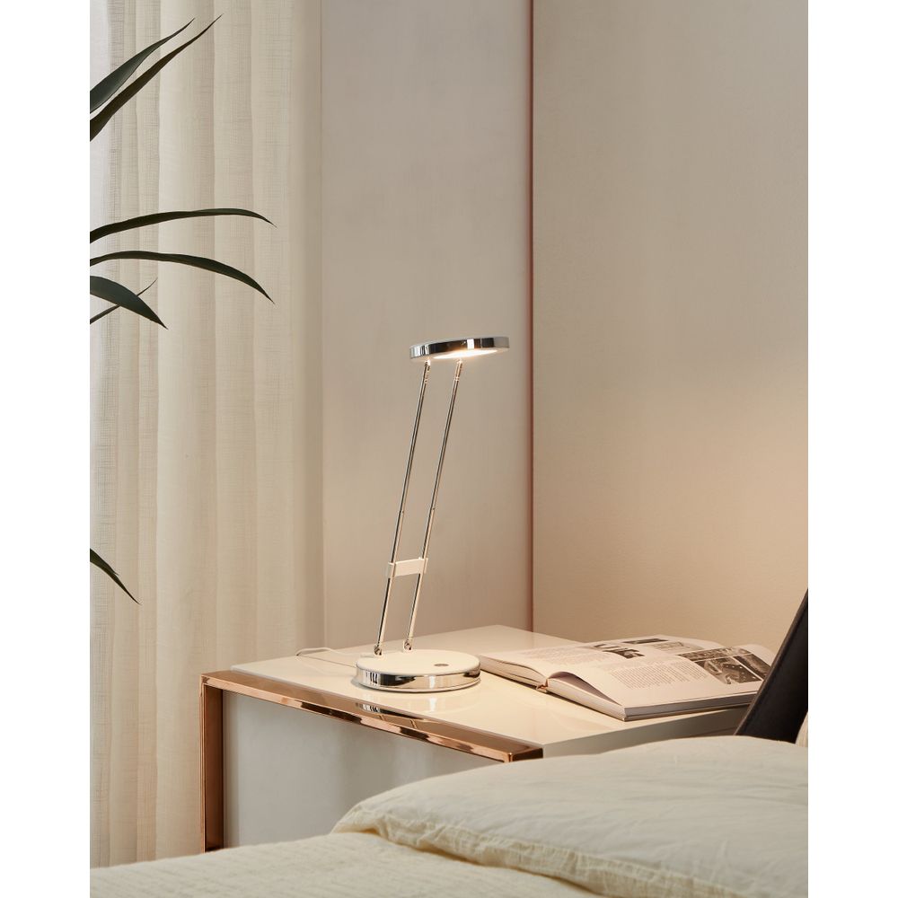 Eglo Gexo stolna/1, led, 3w, 220lm, bijela/krom  slika 2