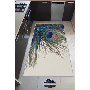 HMNT568 Multicolor Hall Carpet (80 x 300)