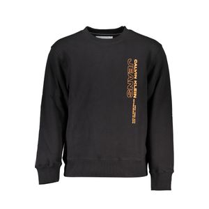 CALVIN KLEIN MEN'S BLACK ZIPLESS SWEATSHIRT