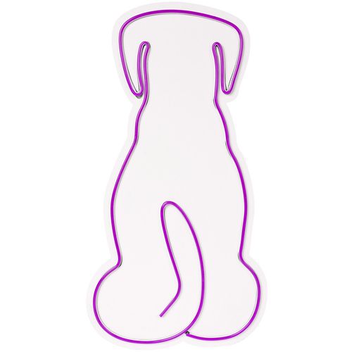 Wallity Ukrasna plastična LED rasvjeta, Doggy - Pink slika 5