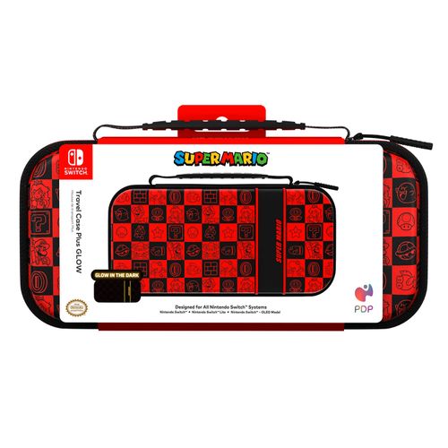 PDP SWITCH TRAVEL CASE PLUS - MARIO ICON GLOW IN THE DARK slika 6