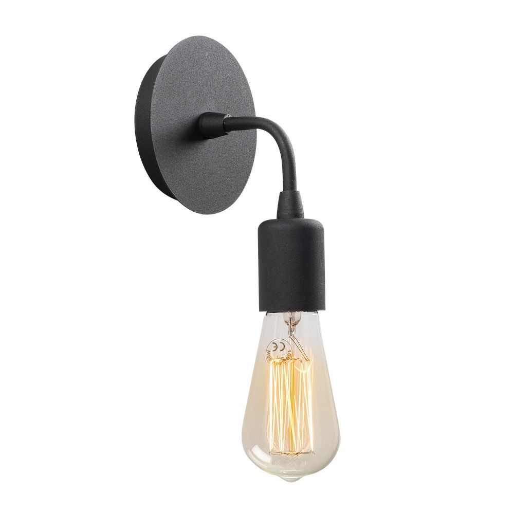 Zidna lampa Harput - N-1322 u crnoj boji slika 2
