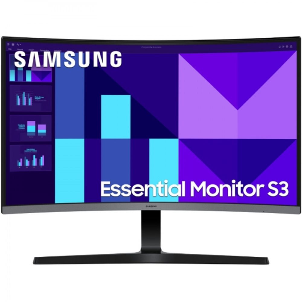 Samsung Essential S3 S39GD (S27D390GAU) monitor 68,5 cm (27") 1920x1080 VA 100 Hz 4 ms crn zakrivljen (1800R) slika 1