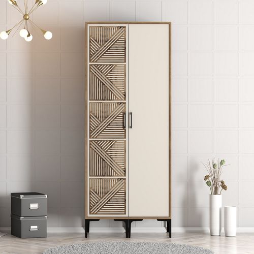 Kumsal PS - Walnut, Cream Walnut
Cream Wardrobe slika 1