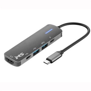 USB HUB MS C110, HDMI1.4+USB3.0+USB2.0+TYPE C 2.0+PD