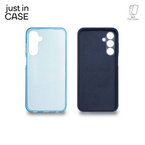 2u1 Extra case MIX paket maski za telefon Samsung Galaxy A25 PLAVI slika 3