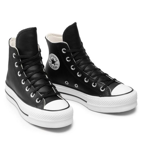 Converse Patike Chuck Taylor All Star Leather Platform Za Žene slika 5