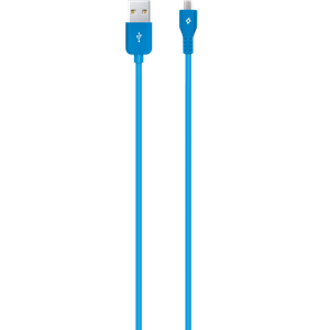 Kabel - Micro USB  to USB (1,20m) - Blue