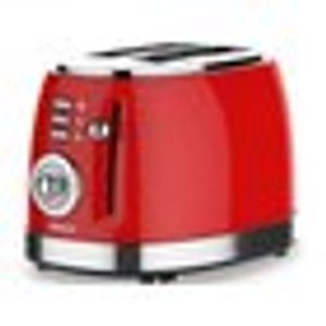 SOGO Toster Retro, 2 šnite, 850W, crveni