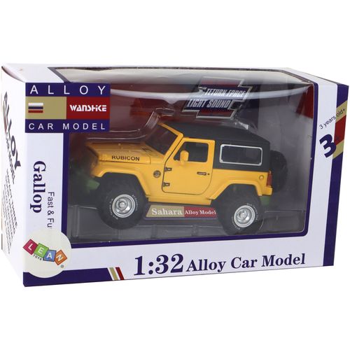 Rubicon off-road auto 1:32 žuti slika 6