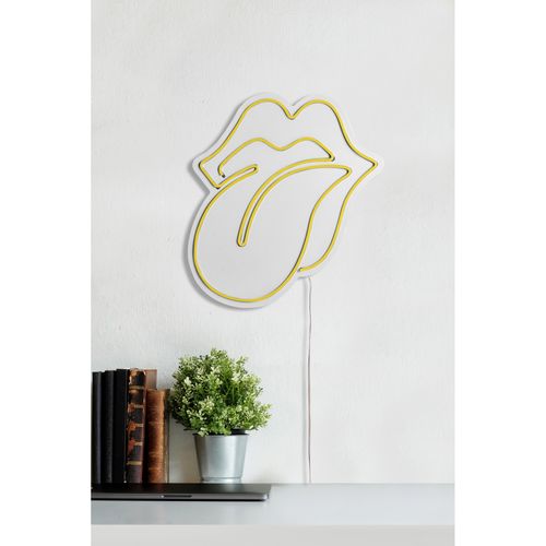 Wallity Ukrasna plastična LED rasvjeta, The Rolling Stones - Yellow slika 4