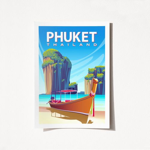 Wallity Poster A3, Phuket - 2024 slika 1