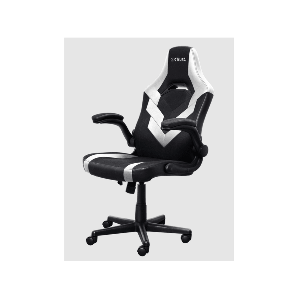 Trust GXT703W RIYE gamingstolica, crno- bijela boja slika 4