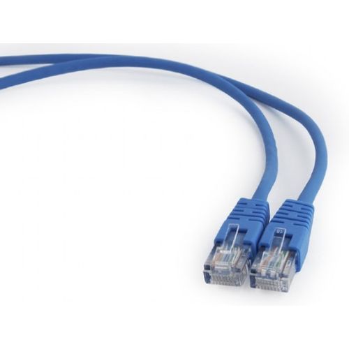 PP12-1M/B Gembird Mrezni kabl, CAT5e UTP Patch cord 1m blue slika 4