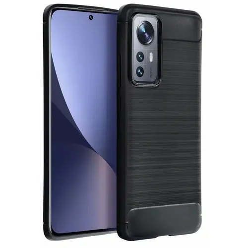 CARBON maska za XIAOMI Redmi NOTE 12S crna slika 2