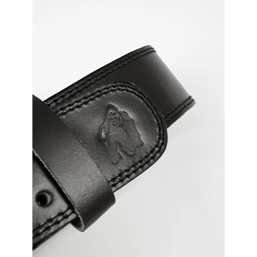 Gorilla Wear Kožni pojas za dizanje tegova 10 cm, Antracit slika 3