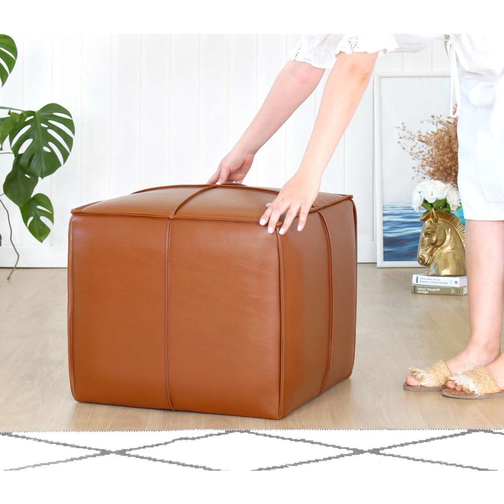 Pouffe Ottowel - Boja: Tan slika 3