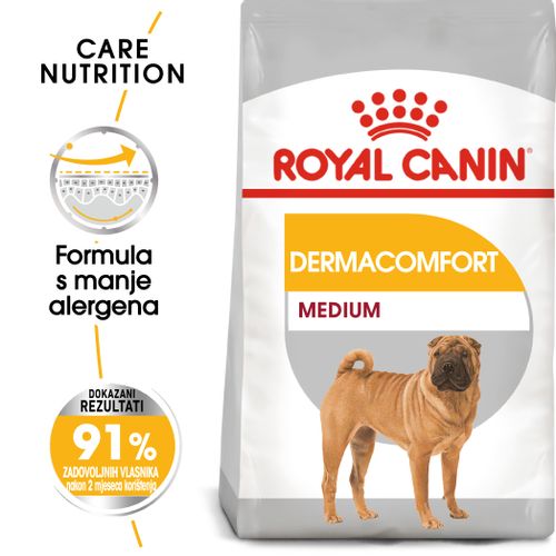 ROYAL CANIN CCN Dermacomfort Medium, potpuna hrana za pse - Za odrasle i starije pse srednje velikih pasmina (od 11 do 25 kg) - Stariji od 12 mjeseci - Psi skloni iritaciji kože i češanju, 3 kg slika 4