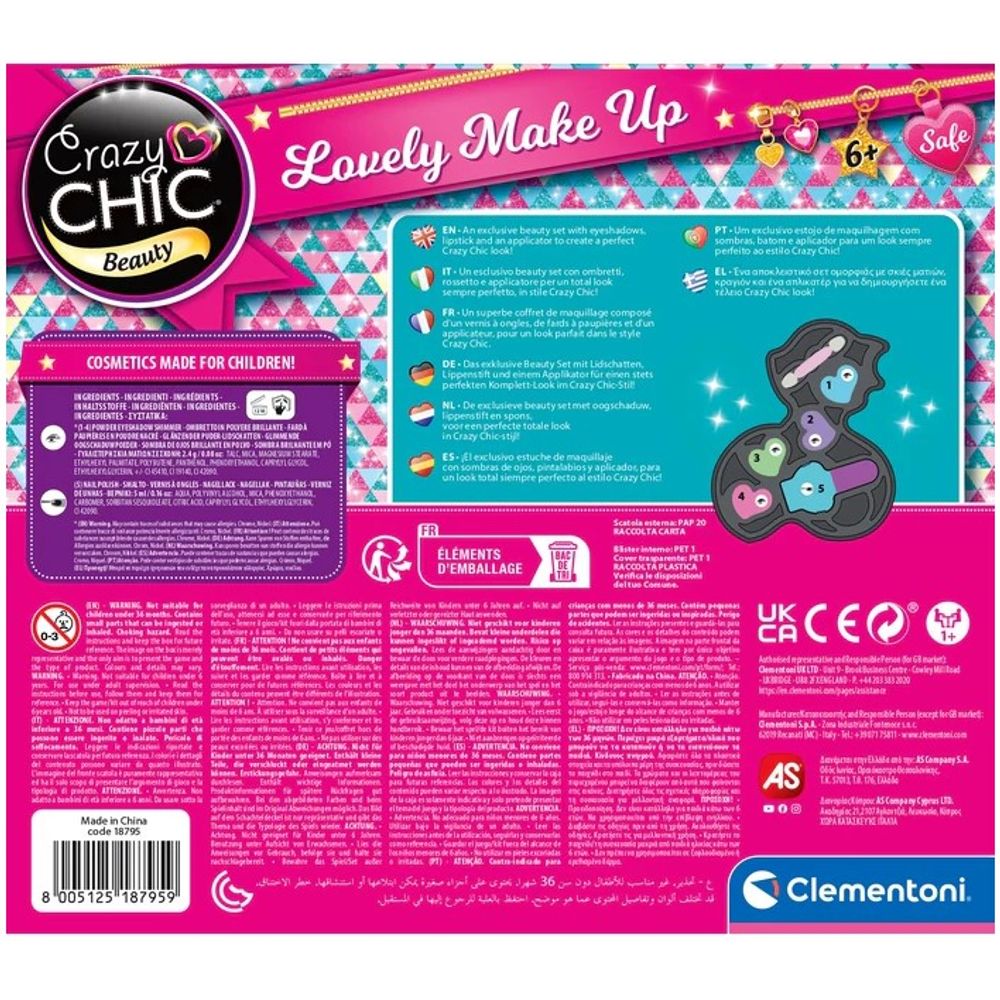 Clementoni CL18795 Crazy CHIC Kozmetički set - Lisica slika 5
