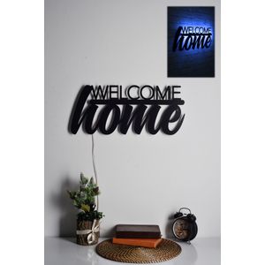 Welcome Home - Blue Blue Decorative Led Lighting