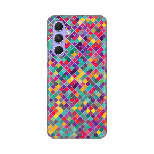 Torbica Silikonska Print Skin za Samsung A546B Galaxy A54 5G Colorful cubes slika 1