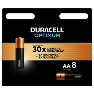 Duracell Optimum baterije AA 8 kom