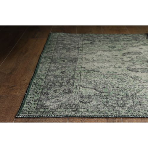 Blues Chenille - Green AL 139  Multicolor Hall Carpet (75 x 230) slika 6