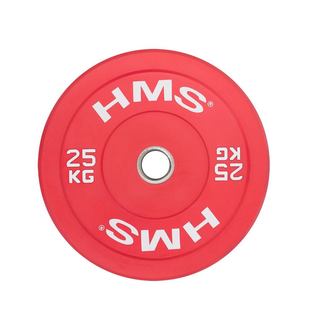 Cbr25 olimpijski ploč - branik 25 kg (crveni) slika 2