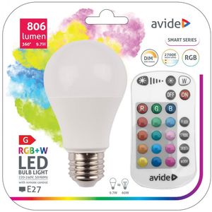 Avide LED RC sijalica E27 806lm 9W