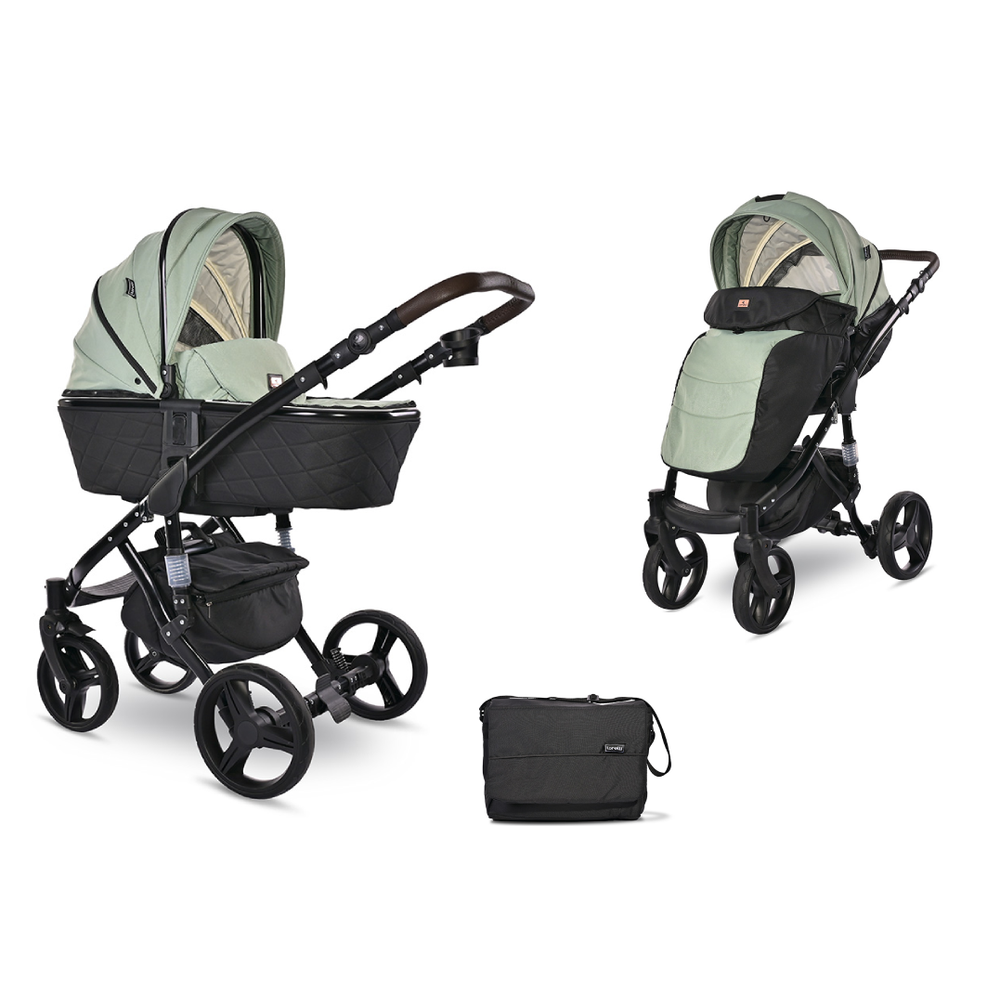 Lorelli Kolica za bebe Rimini Premium, Green slika 1