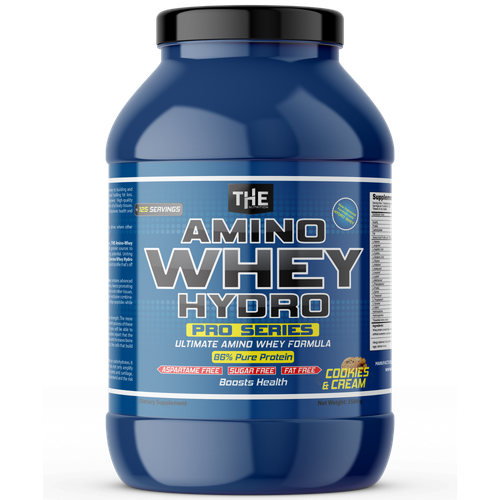 THE Amino Whey HYDRO PROTEIN 3500GR -  Cookie and cream slika 1