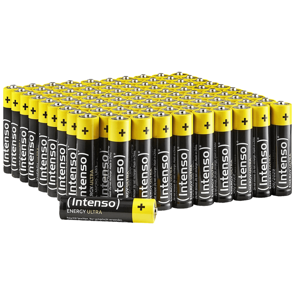 (Intenso) Baterija alkalna, AAA LR03/100, 1,5 V, pak. 100 kom - AAA LR03 100pcs slika 1