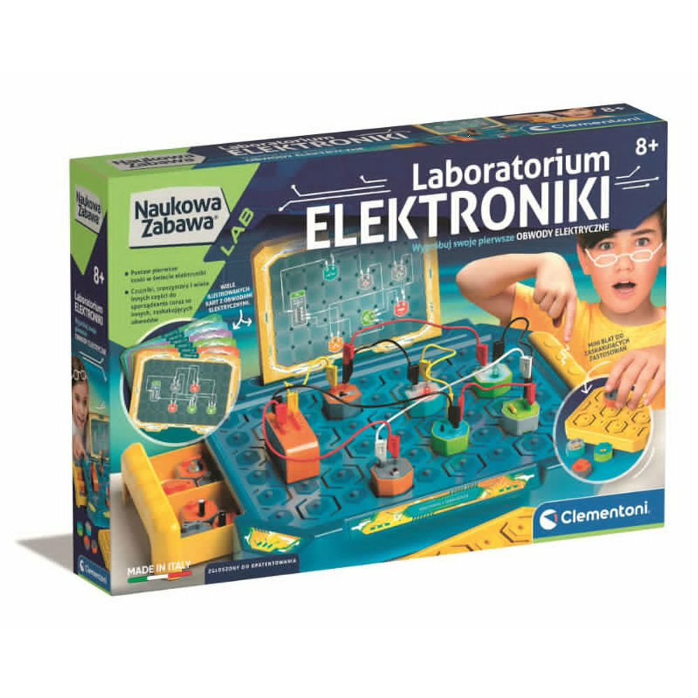 Znanstveno zabavni laboratorij elektronike clementoni 50727 slika 4