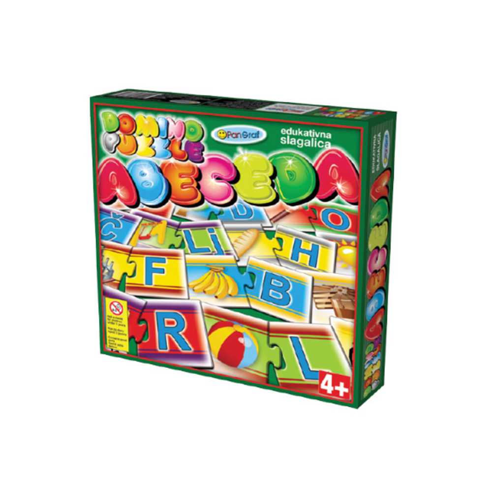 Puzzle Domino Abeceda slika 1