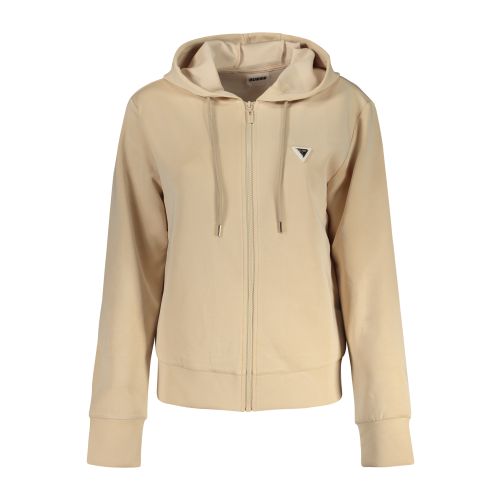 GUESS ŽENSKA ZIP-UP SWEATSHIRT BEŽ slika 1