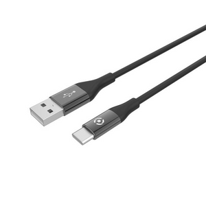 Celly kabel USB-A u USB-C 15 W, crna