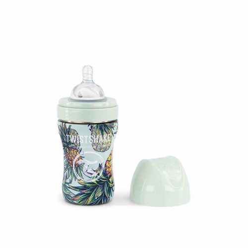 Twistshake Anti-Colic Flašica / Nerđajući Čelik 260Ml Pineapple slika 2