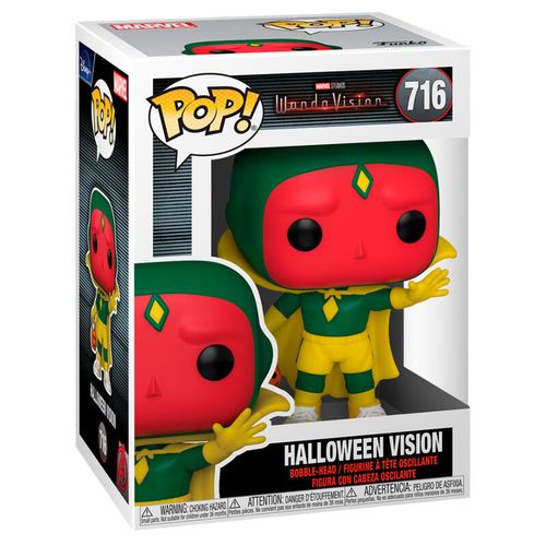 Funko POP figura Marvel WandaVision Vision Halloween slika 2