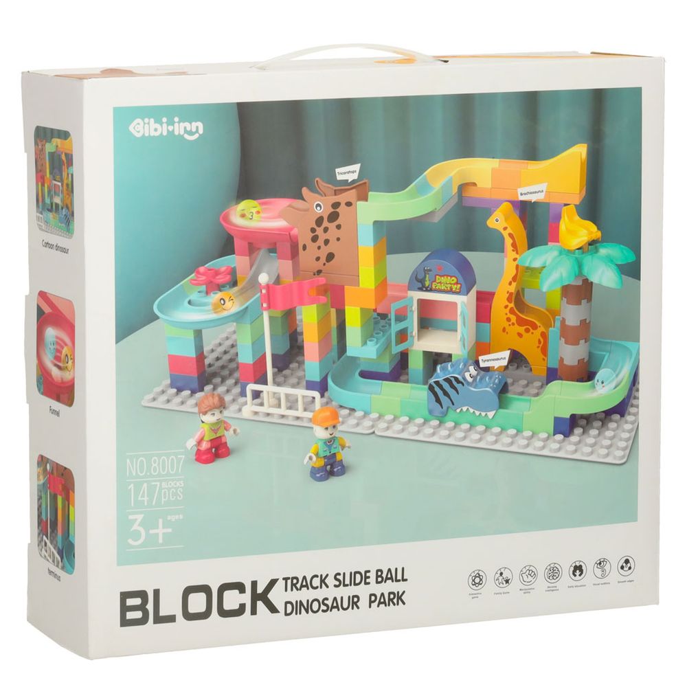 Creative Blocks Dinosaur Park staza s loptom 147 dijelova slika 9